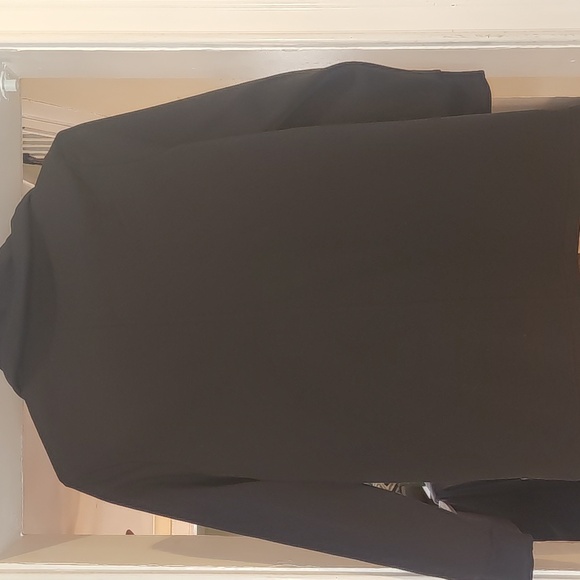 Black Knit Wrap Jacket - Picture 3 of 3